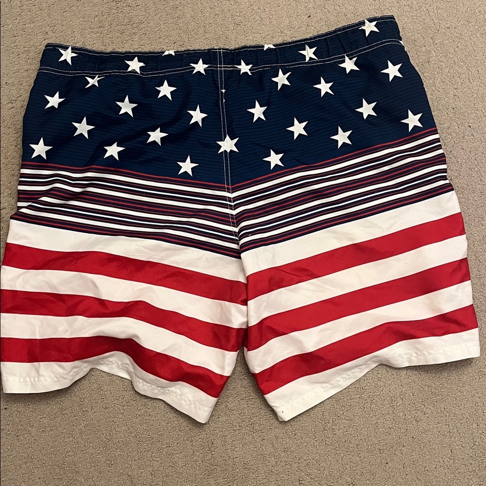American flag swim trunks - Picture 4 of 4